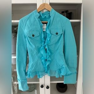 VINTAGE VERSACE WESTERN INSPIRED SHIRT JACKET